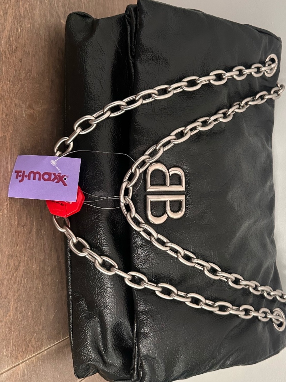 Balenciaga Monaco Large Chain Shoulder Bag